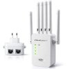 Qoltec Wzmacniacz syganłu WiFi 5 | Repeater | Access Point | AC1200 Mb/s| 6 anten | 2xRJ45 | 128MB